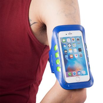 water resistant led sports adjustable armband for smartphones