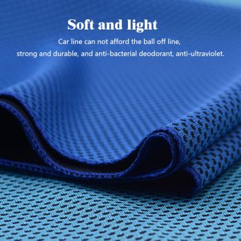 100% dacron ice cold feeling sports towel