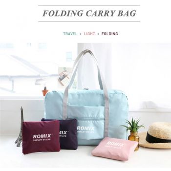 Fashion style iconic light folding travel carry bag