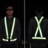 Night running cycling safety reflective light vest