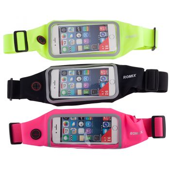 Mobile phone sports touch screen running waist bag