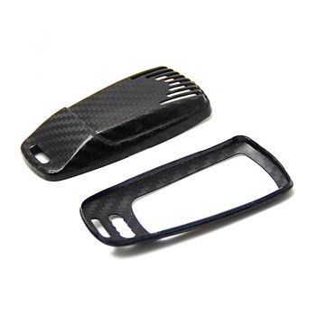 Luxury carbon fiber remote smart case cover for Audi A4 A5
