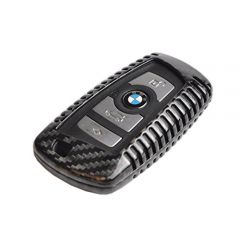 Carbon Fiber Remote Key Cover Case for BMW 1 2 3 4 5 6 7 Series X3 X4