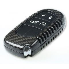 Luxury Carbon Fiber Keyless Protection Case Cover For Jeep