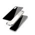 Apple iPhone X Mirror Effect Ceramic Glass Back Battery Cover Housing Replacement Part White Black