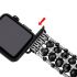 Crystal bezel handcraft encrusted watch strap for Apple watch black