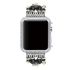 Crystal bezel handcraft encrusted watch strap for Apple watch black