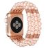 Handmade bracelet watch strap for Apple watch seres 1 2 3 pink