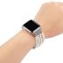 Handmade bracelet watch strap for Apple watch seres 1 2 3 white