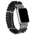 Handmade bracelet watch strap for Apple watch seres 1 2 3 black