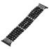 Handmade bracelet watch strap for Apple watch seres 1 2 3 black