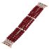 Handmade bracelet watch strap for Apple watch seres 1 2 3 red