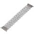 Fashion bracelet wristband for Apple watch watch platinum