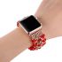 Fashion bracelet wristband for Apple watch watch red