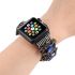 Fashion bracelet wristband for Apple watch dark blue