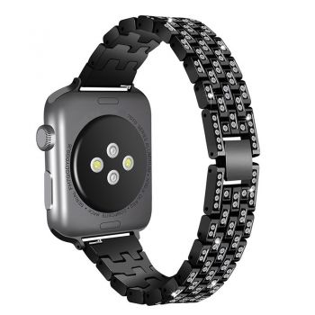 Luxury Crystal band For Apple watch series 1 2 3 black
