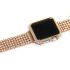Luxury Replace Bling Stainless Steel Watch Band For Apple watch rose