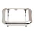 Plain metal screen protect case for Apple watch series 1 2 3 platinum