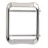 Plain metal screen protect case for Apple watch series 1 2 3 platinum