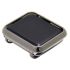 Metal bumper cover case for Apple watch black