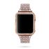 Aluminum Alloy Protective Frame Cover Case for Apple watch series 1 2 3 rose