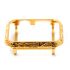 Aluminum Alloy Protective Frame Cover Case for Apple watch series 1 2 3 gold