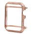 Aluminum Alloy Protective Frame Cover Case for Apple watch series 1 2 3 rose