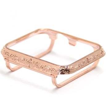 Carving Design Bumper Frame NO.2 for Apple watch rose