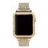 Aluminum Alloy Protective Frame Cover Case for Apple watch series 1 2 3 gold