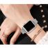 Aluminum Alloy Protective Frame Cover Case for Apple watch series 1 2 3 platinum