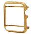 Aluminum Alloy Protective Frame Cover Case for Apple watch series 1 2 3 gold