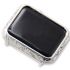 Aluminum Alloy Protective Frame Cover Case for Apple watch series 1 2 3 platinum