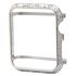 Aluminum Alloy Protective Frame Cover Case for Apple watch series 1 2 3 platinum