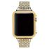 Metal bumper cover case for Apple watch gold