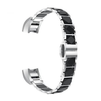 Stainless Steel Bracelets Watch Band for Fitbit Alta black