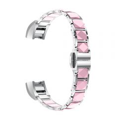 Metal Bracelets Watch Strap Wristband Bands For Fitbit Alta pink