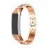 Metal Adjustable diamond Strap Bracelet for Fitbit Alta rose