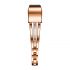 Adjustable white diamond Strap Bracelet for Fitbit Alta rose