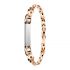 Bling diamond flower thin shiny band for Fitbit alta rose gold