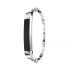 Bling diamond flower thin shiny band for Fitbit alta platinum