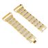 Shinny Stainless Steel bezel Band for Fitbit ionic gold