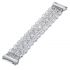 Fashion bracelet wristband for Fitbit ionic watch platinum