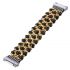 Fashion bracelet wristband for Fitbit ionic watch black