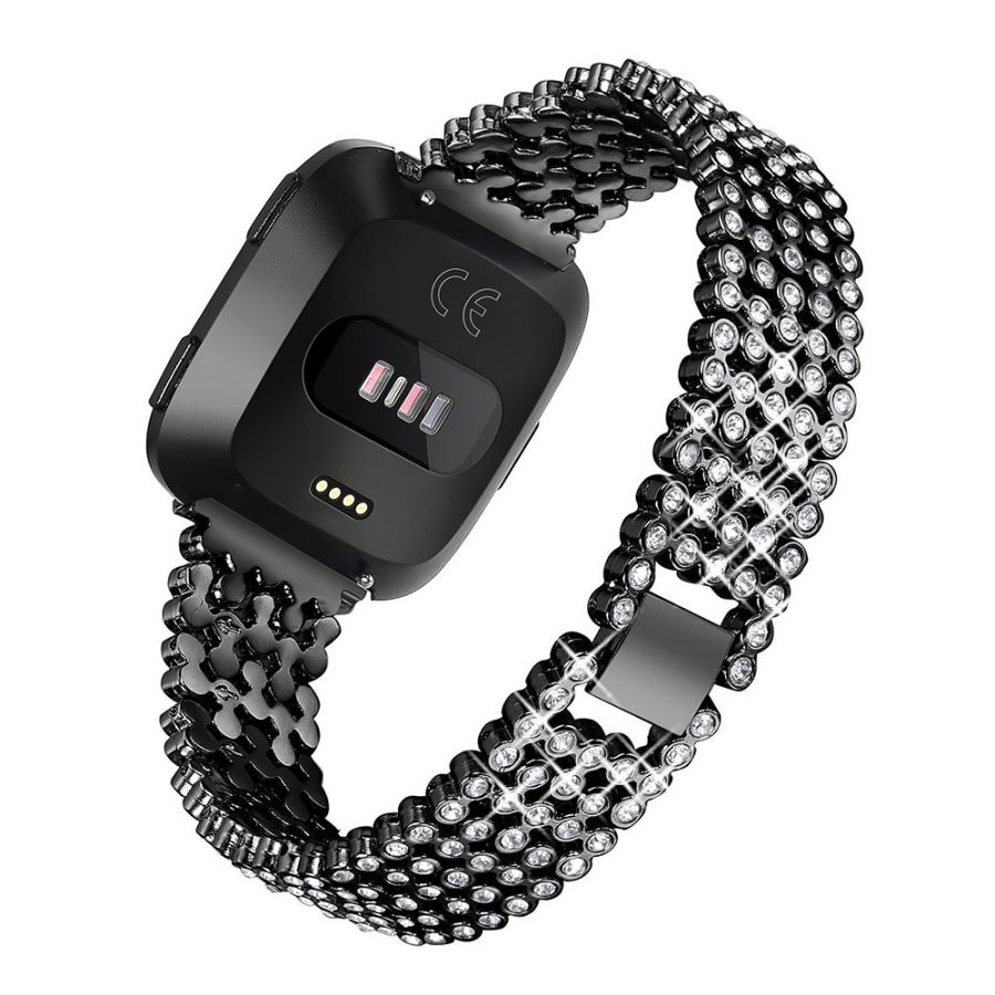 fitbit versa band black