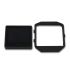 Stainless Steel Watch Frame Cover Case For Fitbit Blaze black