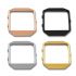 Stainless Steel Watch Frame Cover Case For Fitbit Blaze black