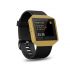 Stainless Steel Watch Frame Cover Case For Fitbit Blaze gold