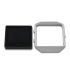 Stainless Steel Watch Frame Cover Case For Fitbit Blaze gray