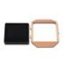 Stainless Steel Watch Frame Cover Case For Fitbit Blaze rose