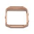 Stainless Steel Watch Frame Cover Case For Fitbit Blaze rose